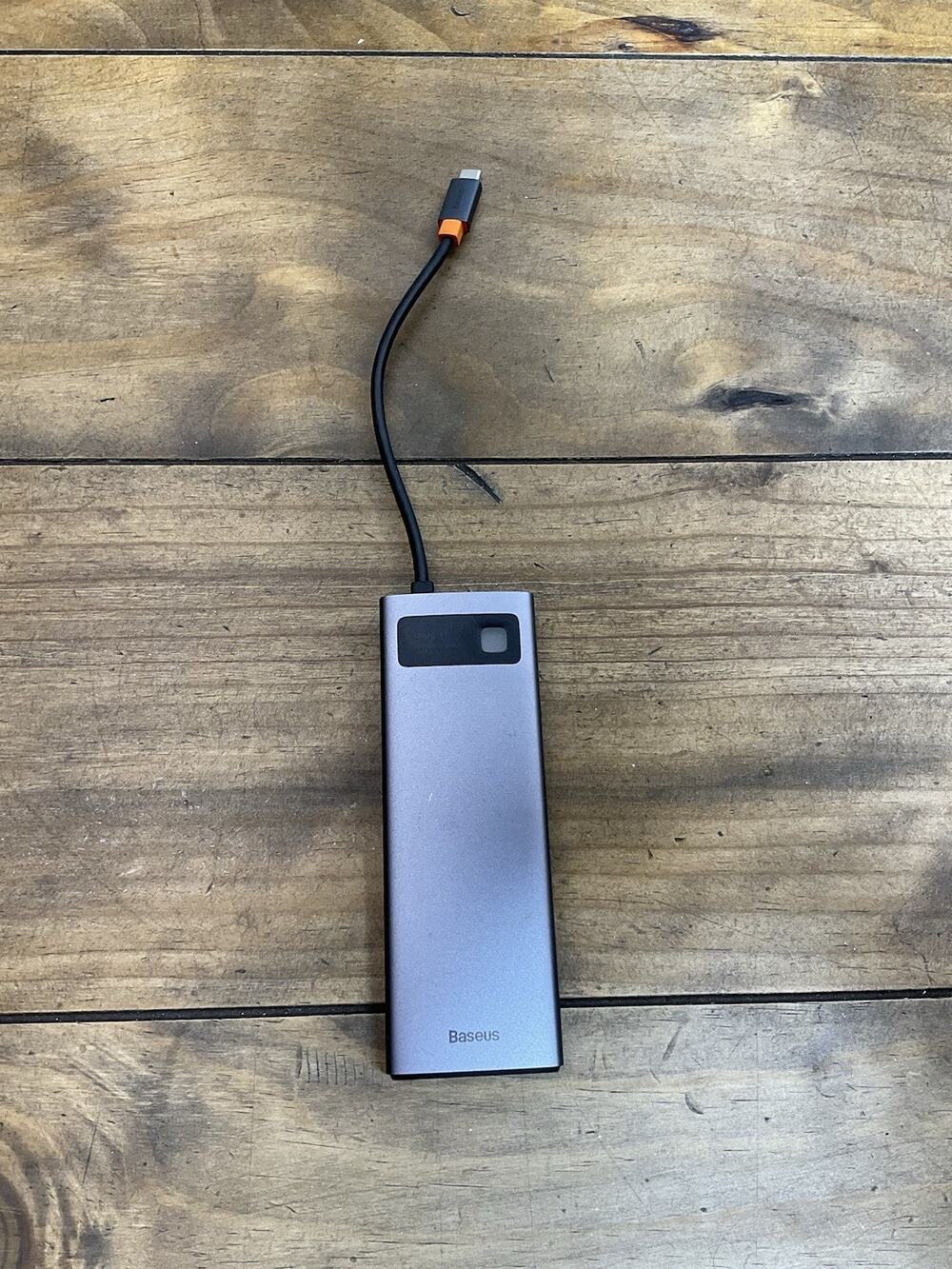 Baseus Metal Gleam Series 9-in-1 Type-C Hub Docking Station